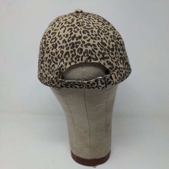 David and Young Womens Dog Mom Slideback Hat Leopard Print OSFM Embroidered - Picture 7 of 11